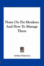 Notes on Pet Monkeys and How to Manage Them