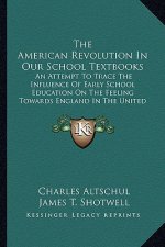 The American Revolution in Our School Textbooks the American Revolution in Our School Textbooks: An Attempt to Trace the Influence of Early School Edu