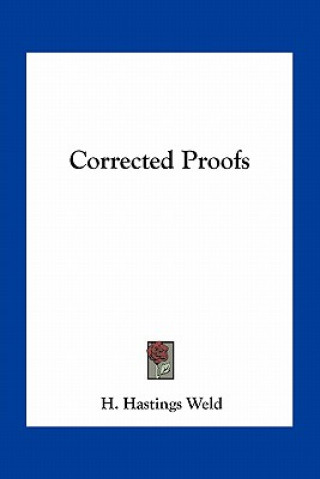 Corrected Proofs