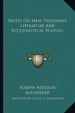 Notes On New Testament Literature And Ecclesiastical History