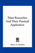 Paint Researches and Their Practical Application