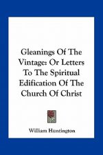 Gleanings of the Vintage: Or Letters to the Spiritual Edification of the Church of Christ