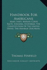 Handbook for Americans: Army, Navy, Marine Corps Facts, Insignia, Uniforms; The Constitution of the United States; The Monroe Doctrine; Facts