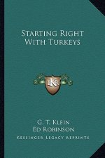 Starting Right with Turkeys