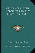 Substance of the Speech of Charles James Fox (1783)