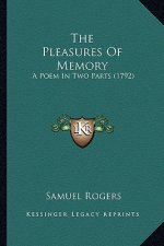The Pleasures of Memory the Pleasures of Memory: A Poem in Two Parts (1792) a Poem in Two Parts (1792)