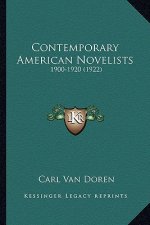 Contemporary American Novelists: 1900-1920 (1922)