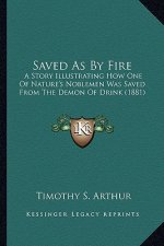 Saved As By Fire: A Story Illustrating How One Of Nature's Noblemen Was Saved From The Demon Of Drink (1881)