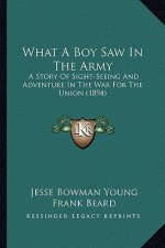 What a Boy Saw in the Army: A Story of Sight-Seeing and Adventure in the War for the Unia Story of Sight-Seeing and Adventure in the War for the U
