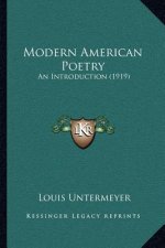 Modern American Poetry: An Introduction (1919)