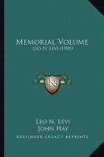 Memorial Volume: Leo N. Levi (1905)