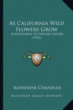 As California Wild Flowers Grow as California Wild Flowers Grow: Suggestions to Nature Lovers (1922)