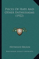 Pieces of Hate and Other Enthusiasms (1922)