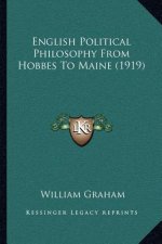 English Political Philosophy from Hobbes to Maine (1919)