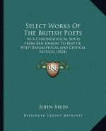 Select Works of the British Poets: In a Chronological Series from Ben Jonson to Beattie, with Biographical and Critical Notices (1824)