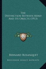 The Distinction Between Mind and Its Objects (1913)