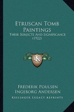 Etruscan Tomb Paintings: Their Subjects and Significance (1922)