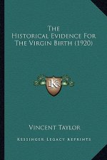 The Historical Evidence for the Virgin Birth (1920)