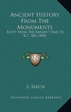 Ancient History From The Monuments: Egypt From The Earliest Time To B.C. 300 (1890)