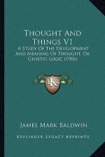 Thought and Things V1: A Study of the Development and Meaning of Thought, or Genetic Logic (1906)