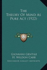 The Theory of Mind as Pure ACT (1922)