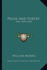 Prose and Poetry: 1856-1870 (1920)