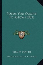 Poems You Ought to Know (1903)