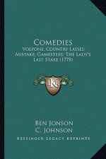 Comedies: Volpone; Country Lasses; Mistake; Gamesters; The Lady's Lastvolpone; Country Lasses; Mistake; Gamesters; The Lady's La
