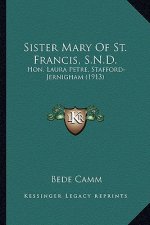 Sister Mary of St. Francis, S.N.D.: Hon. Laura Petre, Stafford-Jernigham (1913)