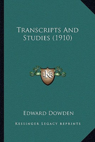 Transcripts and Studies (1910)
