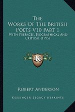 The Works of the British Poets V10 Part 1: With Prefaces, Biographical and Critical (1795)