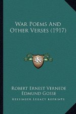 War Poems And Other Verses (1917)