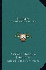 Studies: Literary and Social (1891)