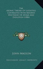 The Atomic Theory of Lucretius Contrasted with Modern Doctrines of Atoms and Evolution (1884)