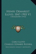 Henry Demarest Lloyd, 1847-1903 V1: A Biography (1912)