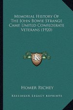 Memorial History Of The John Bowie Strange Camp, United Confederate Veterans (1920)