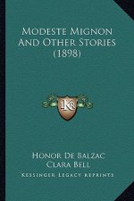 Modeste Mignon And Other Stories (1898)