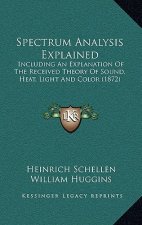 Spectrum Analysis Explained: Including an Explanation of the Received Theory of Sound, Heat, Light and Color (1872)