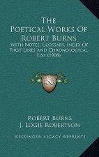 The Poetical Works of Robert Burns: With Notes, Glossary, Index of First Lines and Chronological List (1908)