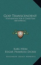 God Transcendent: Foundation for a Christian Metaphysic