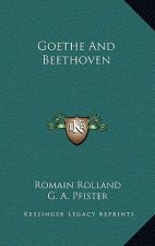 Goethe and Beethoven