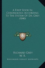 A First Book In Chronology, According To The System Of Dr. Grey (1840)