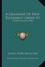 A Grammar of New Testament Greek V1: Prolegomena (1906)