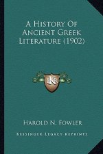 A History Of Ancient Greek Literature (1902)