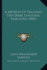 A Method of Teaching the Greek Language, Tabulated (1883)