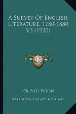 A Survey of English Literature, 1780-1880 V3 (1920)