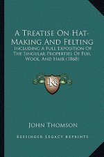 A Treatise on Hat-Making and Felting: Including a Full Exposition of the Singular Properties of Fur, Wool, and Hair (1868)