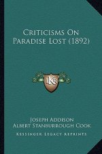 Criticisms on Paradise Lost (1892)