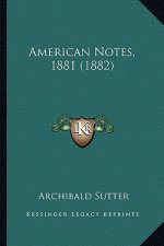 American Notes, 1881 (1882)