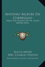 Antonio Allegri Da Correggio: From the German of Dr. Julius Meyer (1876)